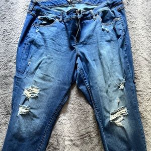 Torrid Premium Distressed Boyfriend Jeans Size 20